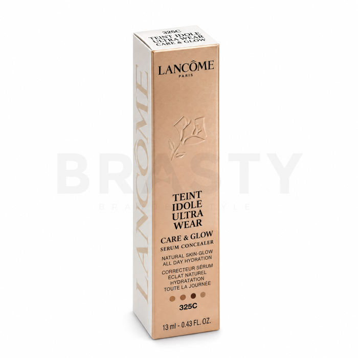 Lancôme Teint Idole Ultra Wear Care & Glow Serum Concealer corector lichid pentru o piele luminoasă și uniformă 325C 13 ml