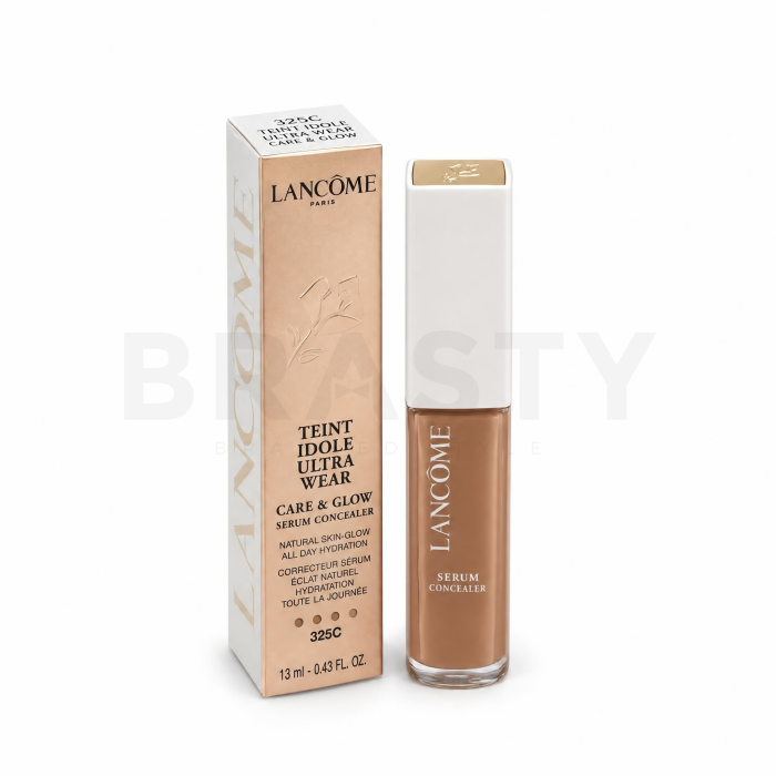 Lancôme Teint Idole Ultra Wear Care & Glow Serum Concealer corector lichid pentru o piele luminoasă și uniformă 325C 13 ml