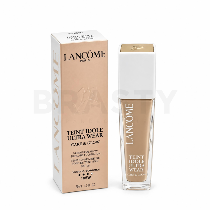 Lancôme Teint Idole Ultra Wear Care & Glow Make-Up langhoudende make-up voor een uniforme en stralende teint 105W 30 ml