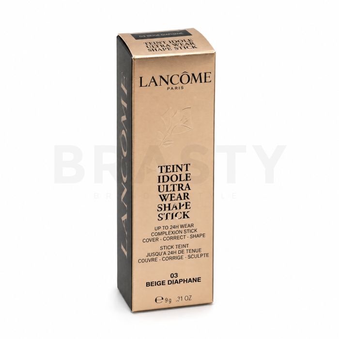 Lancôme Teint Idole Ultra Wear Shape Stick multifunkční make-up, tvářenka a rozjasňující tyčinka 03 9 g