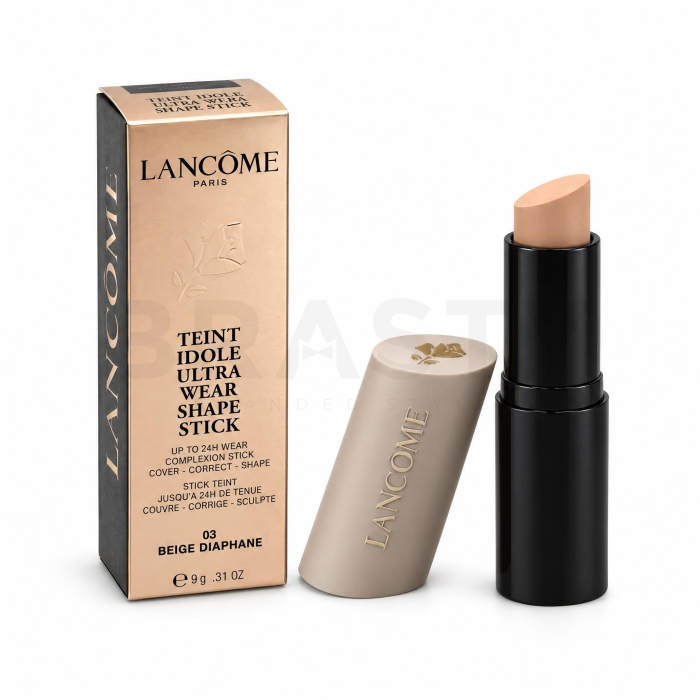 Lancôme Teint Idole Ultra Wear Shape Stick multifunkční make-up, tvářenka a rozjasňující tyčinka 03 9 g