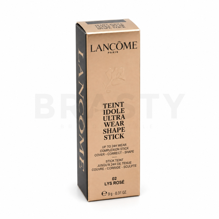 Lancôme Teint Idole Ultra Wear Shape Stick multifunkční make-up, tvářenka a rozjasňující tyčinka 02 9 g