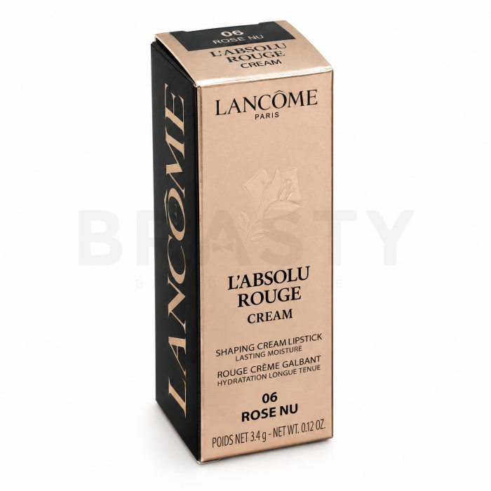 Lancôme L'Absolu Rouge Cream trwała szminka 6 Rose Nu