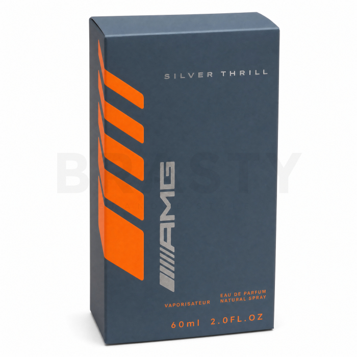 Mercedes-Benz AMG Silver Thrill woda perfumowana dla mężczyzn Refillable 60 ml