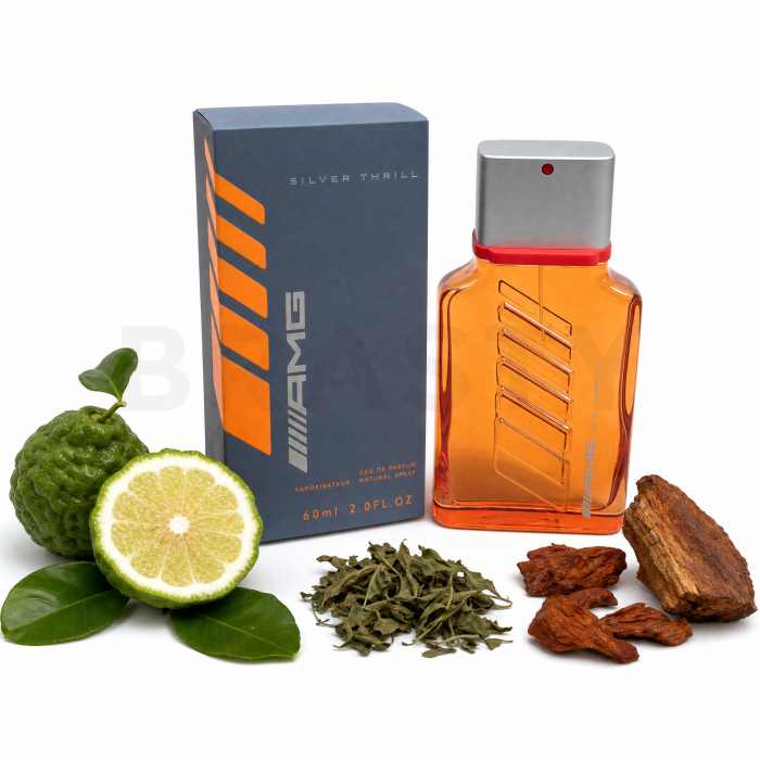 Mercedes-Benz AMG Silver Thrill woda perfumowana dla mężczyzn Refillable 60 ml