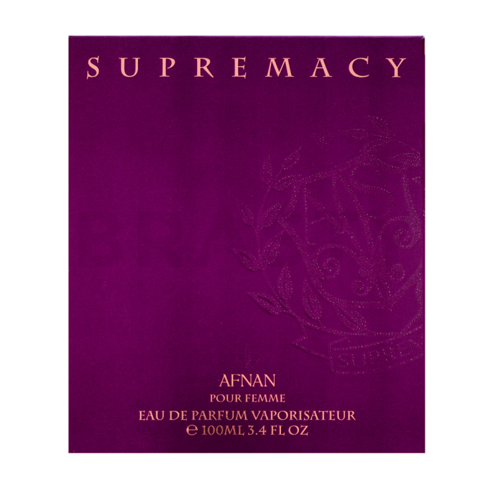 Afnan Supremacy Purple Eau de Parfum para mujer Extra Offer 4 100 ml