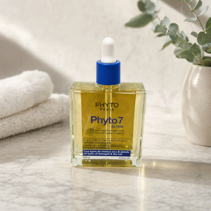 Phyto 7 Elixir Universal Enhancing Oil olej pro suché a poškozené vlasy 100 ml