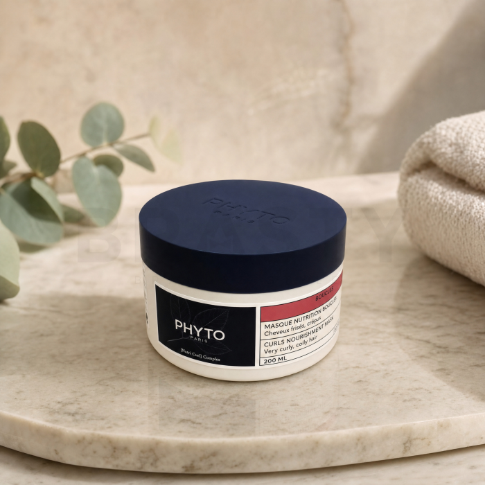 Phyto Intense Curls Curls Nourishment Mask Mascarilla capilar nutritiva Para cabello ondulado y rizado 200 ml