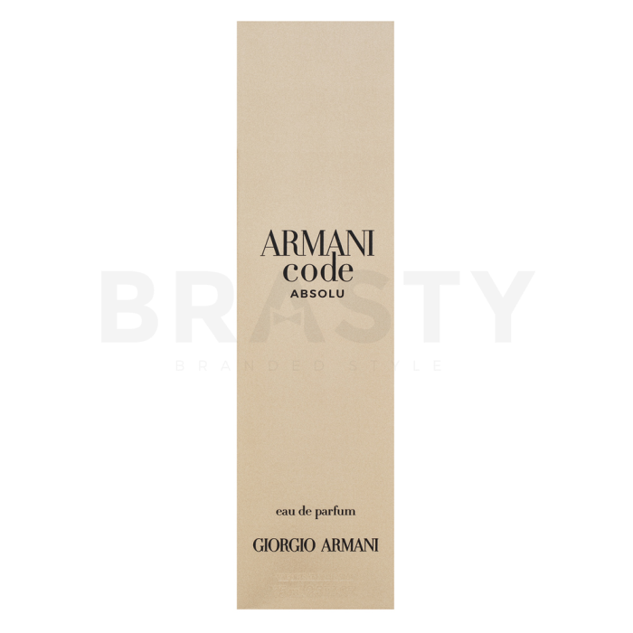 Armani (Giorgio Armani) Code Absolu parfémovaná voda pre ženy Extra Offer 4 75 ml
