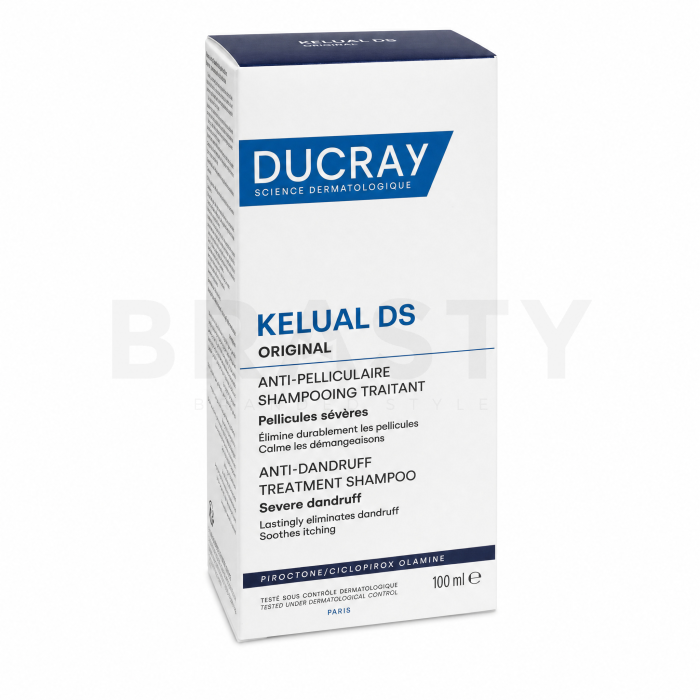 Ducray Kelual DS Anti-Dandruff Treatment Shampoo szampon wzmacniający przeciw łupieżowi 100 ml