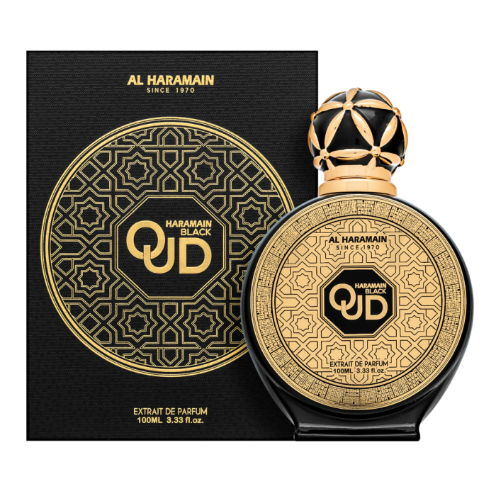 Al Haramain Black Oud čistý parfém unisex Extra Offer 2 100 ml