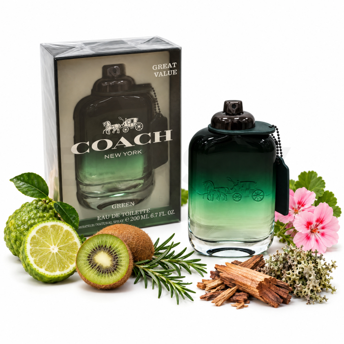 Coach Green toaletna voda za muškarce 200 ml