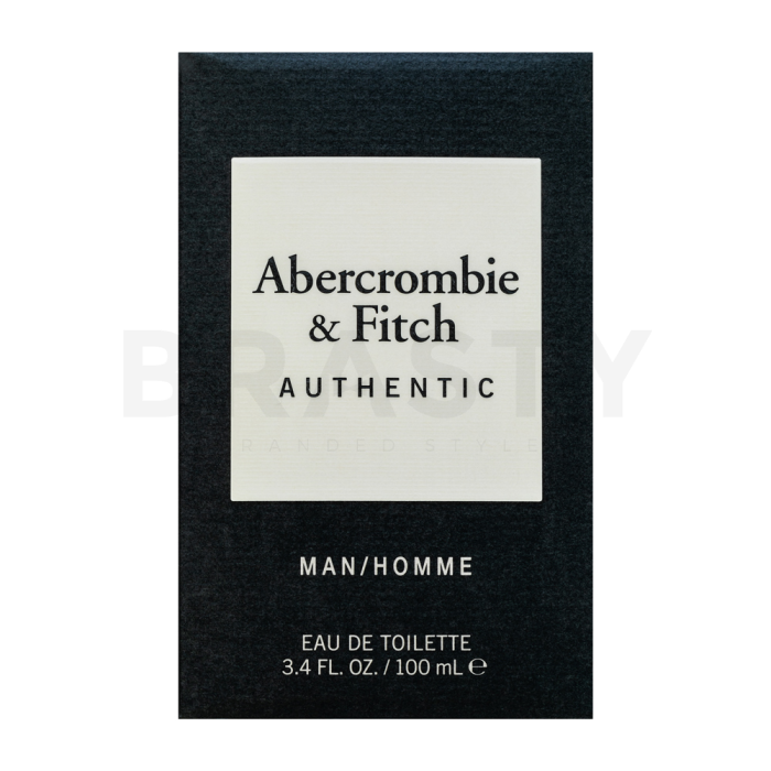 Abercrombie & Fitch Authentic Man Eau de Toilette para hombre Extra Offer 4 100 ml