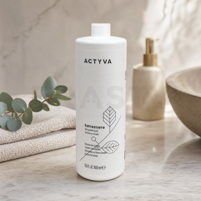 Kemon Actyva Benessere Sensitive Scalp Shampoo posilující šampon pro citlivou pokožku hlavy 1000 ml