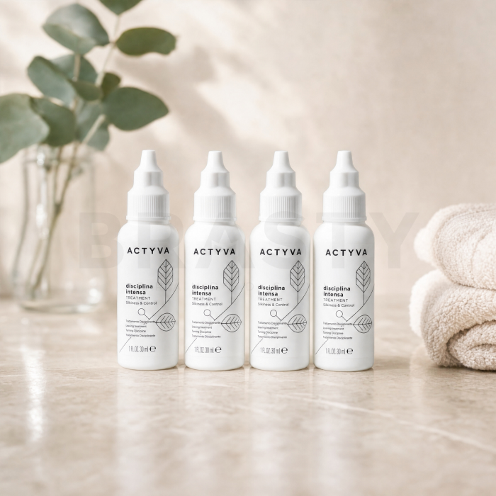 Kemon Actyva Disciplina Intensive Treatment Silkiness & Control maska wzmacniająca do włosów grubych i trudnych do ułożenia 12 x 30 ml