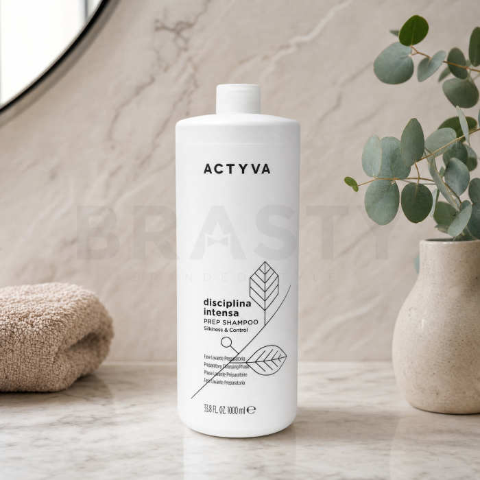 Kemon Actyva Disciplina Intensa Prep Shampoo Silkiness & Control Champú suavizante Para cabello sensible 1000 ml