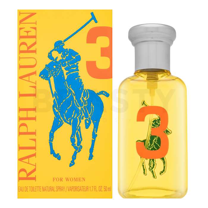 Ralph Lauren Big Pony Woman 3 Yellow Eau de Toilette para mujer Extra Offer 4 50 ml