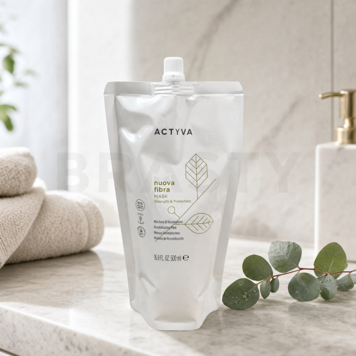 Kemon Actyva Nuova Fibra Reconstructing Mask vyživujúca maska pre posilnenie vlasového vlákna Refill 500 ml