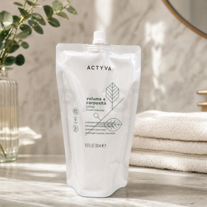 Kemon Actyva Volume E Corposita Volume & Bounce Conditioner Подсилващ балсам за обем и укрепване на косата Refill 500 ml