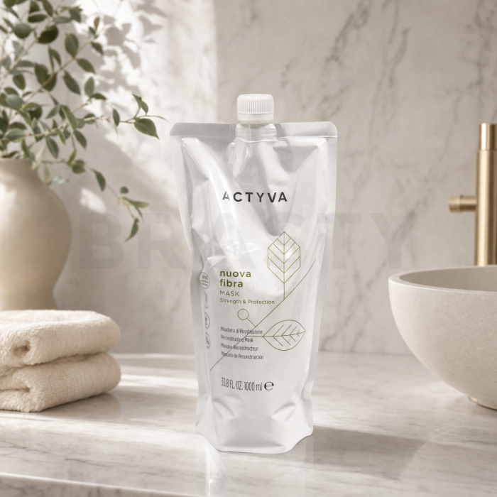 Kemon Actyva Nuova Fibra Reconstructing Mask mască hrănitoare pentru întărirea fibrei părului Refill 1000 ml