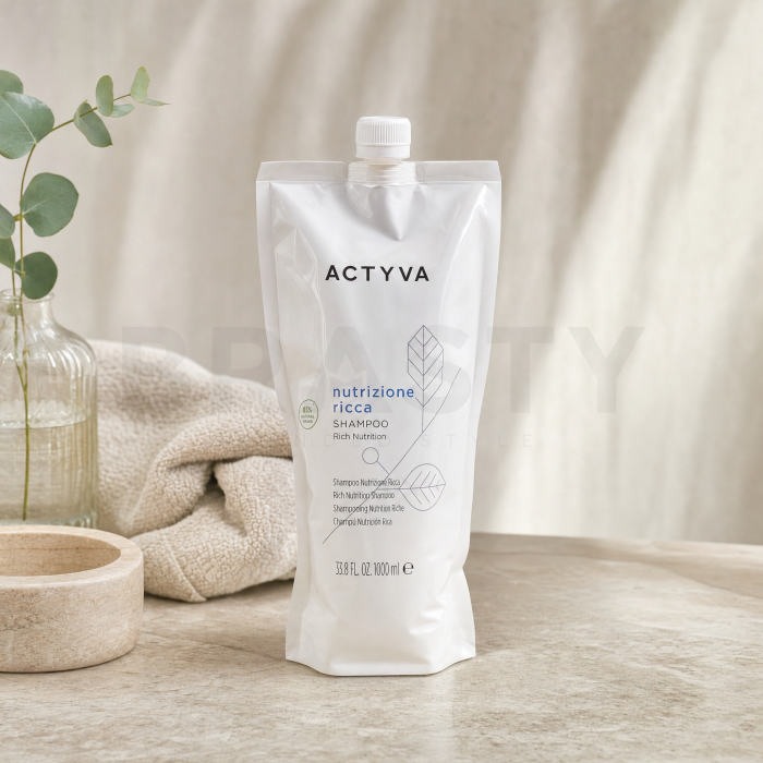 Kemon Actyva Nutrizione Ricca Rich Nutrition Shampoo подхранващ шампоан За груба коса Refill 1000 ml