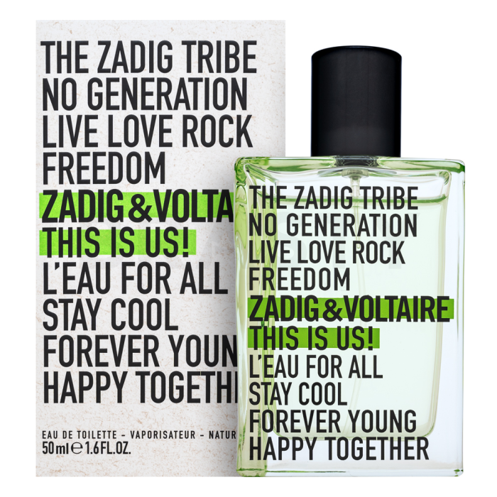 Zadig & Voltaire This is Us! L'Eau toaletní voda unisex Extra Offer 50 ml
