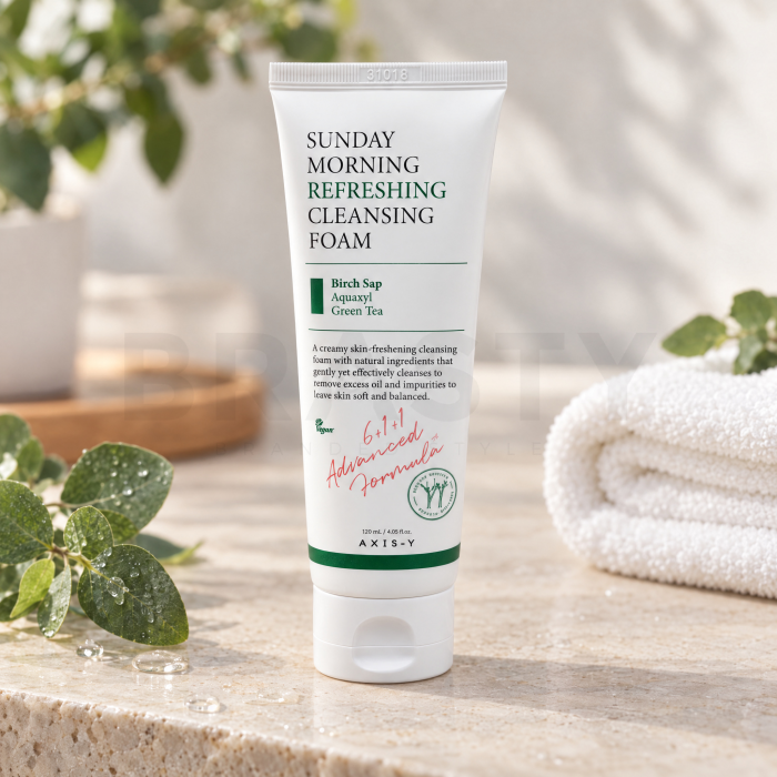 Axis-Y reinigingsschuim Sunday Morning Refreshing Cleansing Foam 120 ml