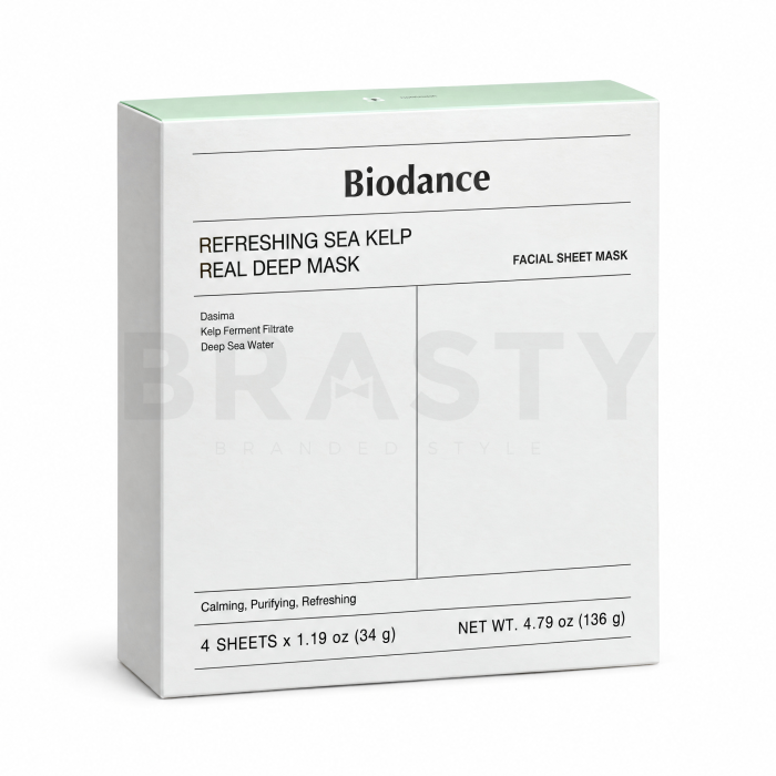 Biodance hloubková maska Refreshing Sea Kelp Real Deep Mask 4 x 34 g