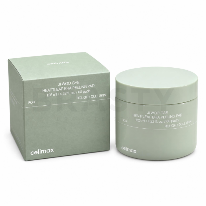 Celimax Ji Woo Gae Toner-Pads Heartleaf BHA Peeling Pad 60 Pads 125 ml