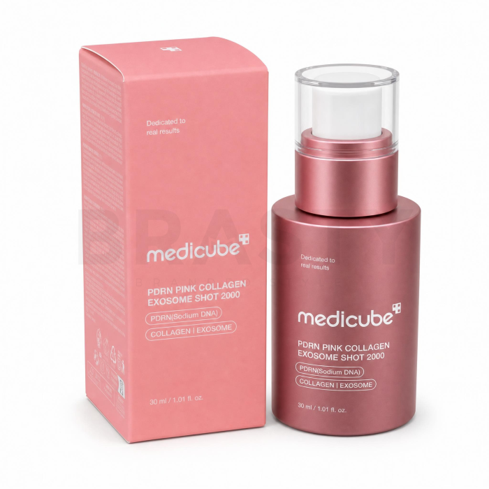 Medicube PDRN Pink Collagen serum z mikroigłami Exosome Shot 2000 30 ml