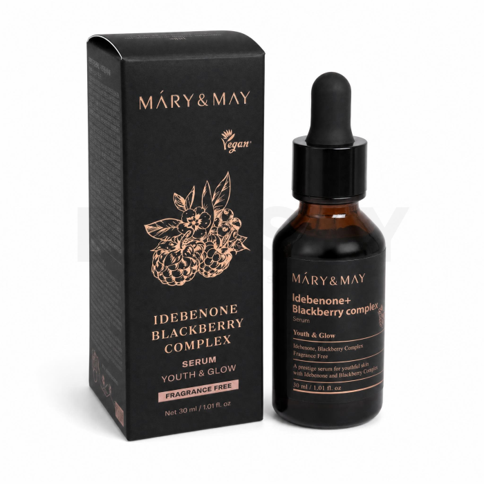 Mary & May Idebenone + Blackberry Complex antioxidační sérum pro všechny typy pleti Serum 30 ml