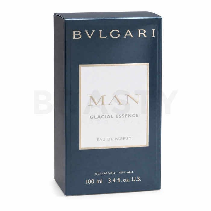 Bvlgari Man Glacial Essence Eau de Parfum para hombre Refillable 100 ml