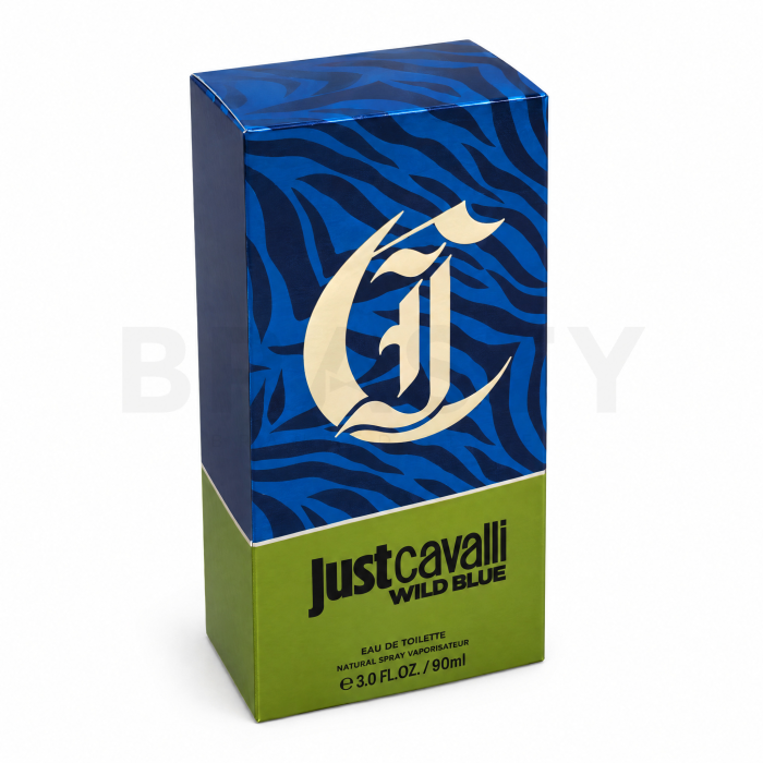 Roberto Cavalli Just Cavalli Wild Blue toaletna voda za muškarce 90 ml