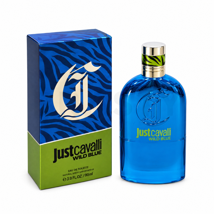 Roberto Cavalli Just Cavalli Wild Blue toaletna voda za muškarce 90 ml