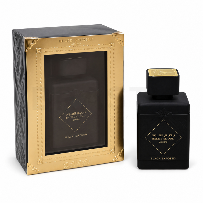 Lattafa Badee Al Oud Black Exposed Eau de Parfum unisex 100 ml
