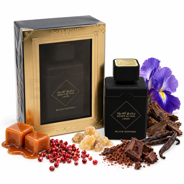 Lattafa Badee Al Oud Black Exposed Eau de Parfum unisex 100 ml