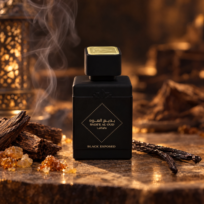Lattafa Badee Al Oud Black Exposed Eau de Parfum unisex 100 ml
