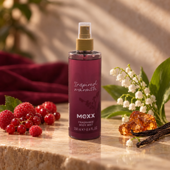 Mexx Inspired Warmth Körperspray für Damen 250 ml