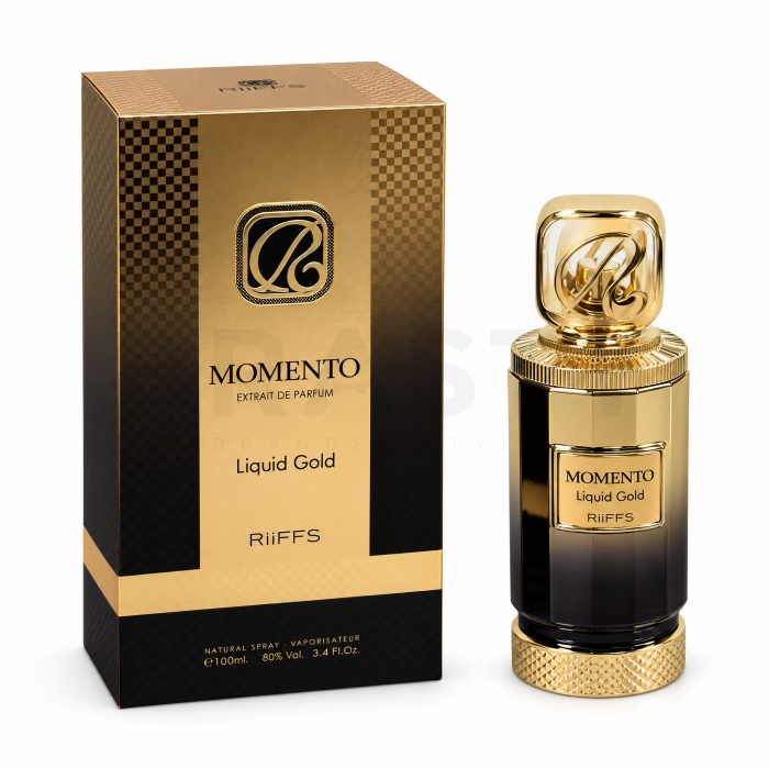 Riiffs Momento Liquid Gold čisti parfum unisex 100 ml