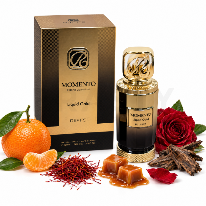Riiffs Momento Liquid Gold čisti parfum unisex 100 ml