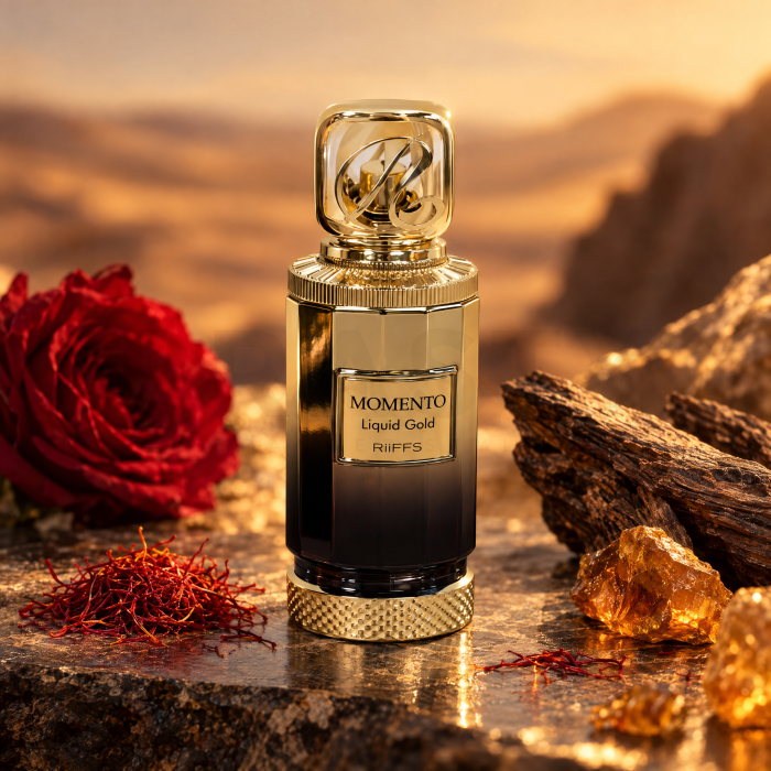 Riiffs Momento Liquid Gold čisti parfum unisex 100 ml