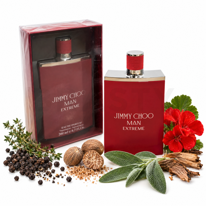 Jimmy Choo Man Extreme Eau de Parfum für Herren 200 ml