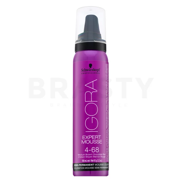 Schwarzkopf Professional Igora Expert Mousse Semi-Permanent Mousse Color semi-permanentní barvící pěna na vlasy 4-68 100 ml