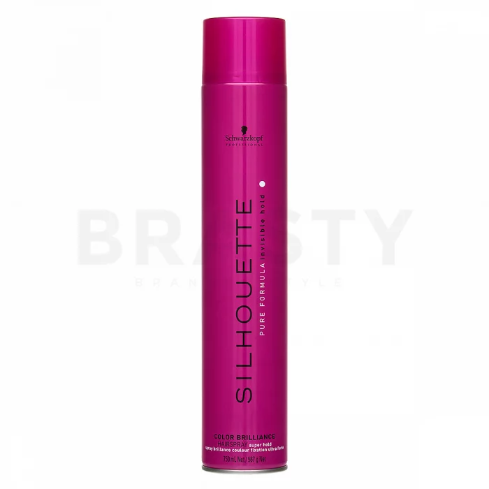 Schwarzkopf Professional Silhouette Color Brilliance Super Hold Hairspray haarlak voor glanzend haar 750 ml