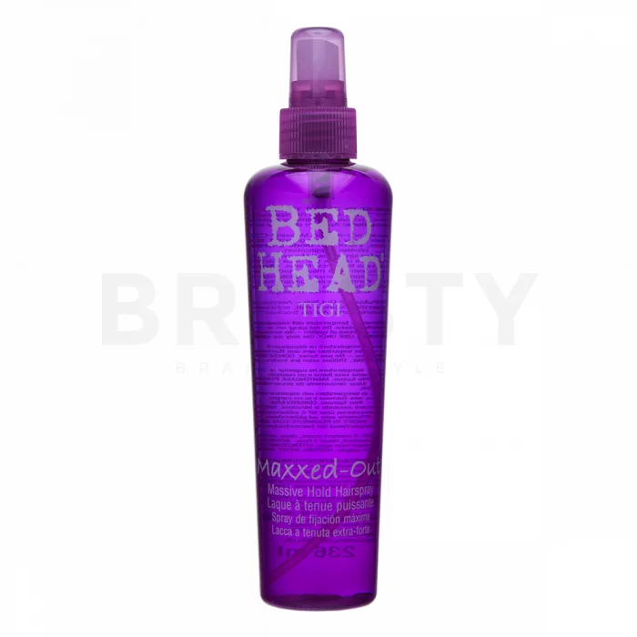 Tigi Bed Head Styling Maxxed-out Massive Hold Hairspray lakier do włosów dla extra silnego utrwalenia 236 ml