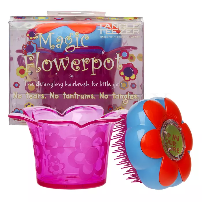 Tangle Teezer Magic Flowerpot hajkefe gyerekeknek Popping Purple