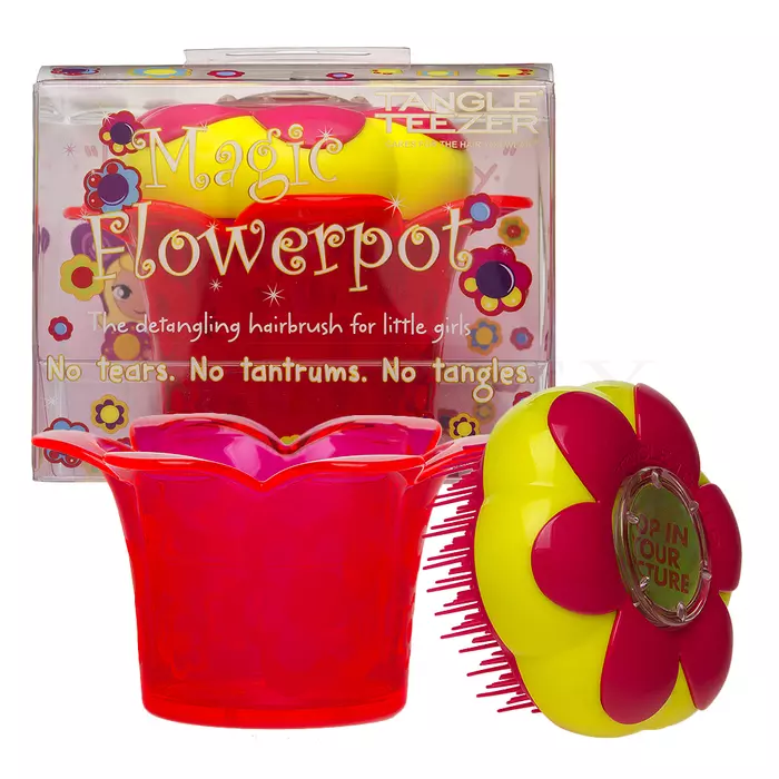 Tangle Teezer Magic Flowerpot hajkefe gyerekeknek Princess Pink