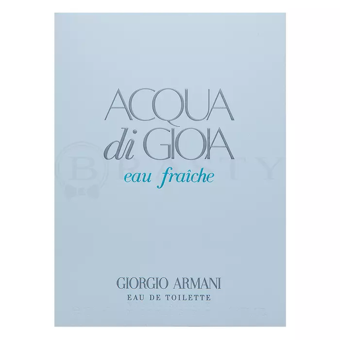 Armani (Giorgio Armani) Acqua di Gioia Eau Fraiche Eau de Toilette nőknek 100 ml