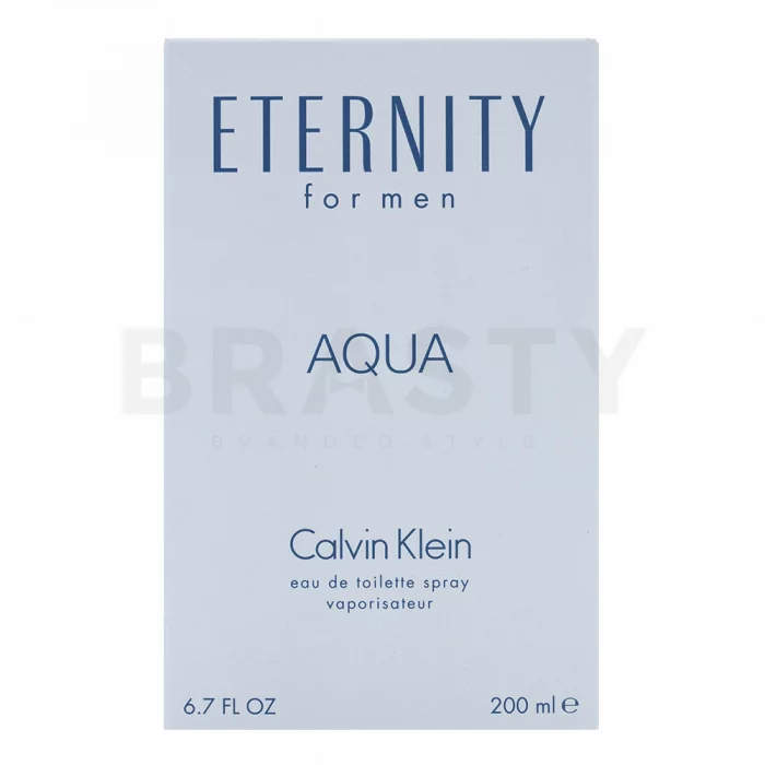 Calvin Klein Eternity Aqua for Men Eau de Toilette bărbați 200 ml