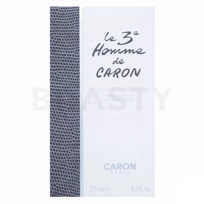 Caron Le 3 Homme Eau de Toilette férfiaknak 125 ml